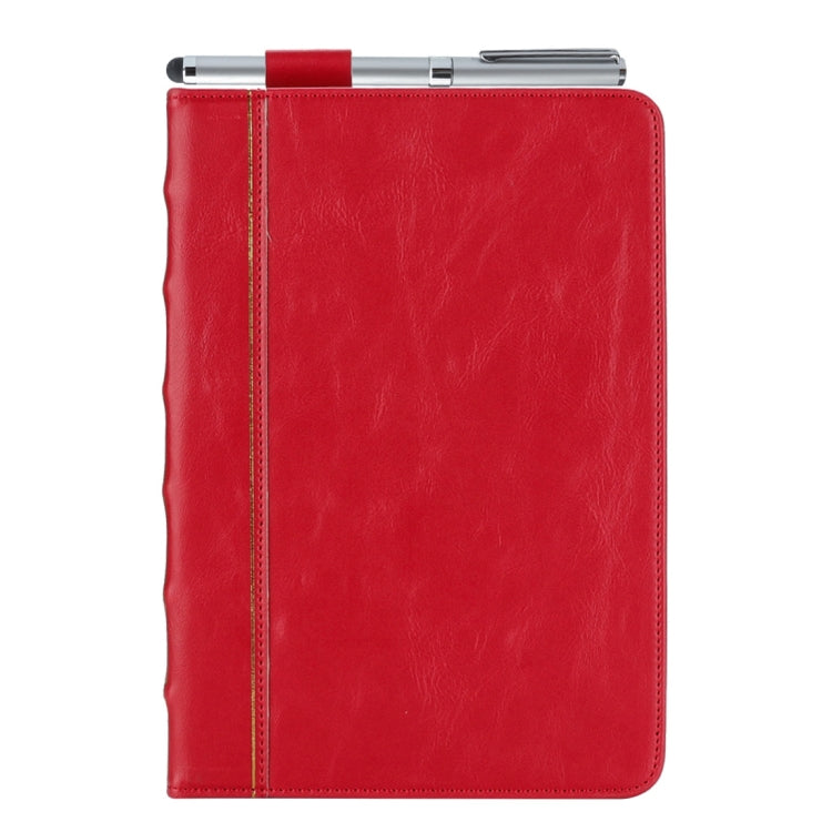 Bible Style Business Horizontal Flip Leather Case for iPad