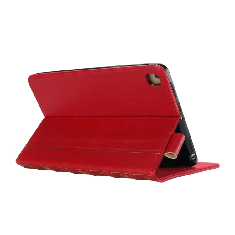 Bible Style Business Horizontal Flip Leather Case for iPad
