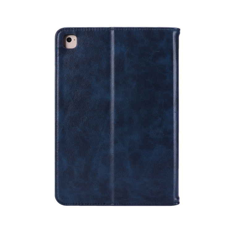 Horizontal Flip Leather Case for iPad mini 4/3/2/1,  with Double Card Slots & Pen Slots & Holder & Wallet & Photo Frame