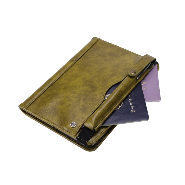 Horizontal Flip Leather Case for iPad mini 4/3/2/1,  with Double Card Slots & Pen Slots & Holder & Wallet & Photo Frame