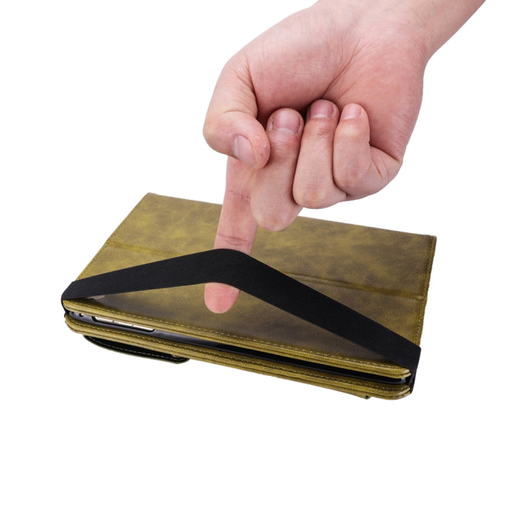 Horizontal Flip Leather Case for iPad mini 4/3/2/1,  with Double Card Slots & Pen Slots & Holder & Wallet & Photo Frame