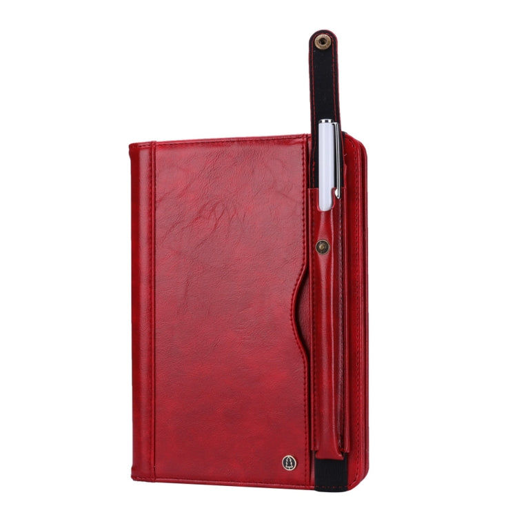 Horizontal Flip Leather Case for iPad mini 4/3/2/1,  with Double Card Slots & Pen Slots & Holder & Wallet & Photo Frame