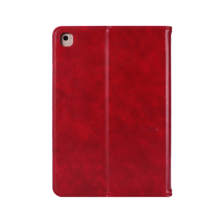 Horizontal Flip Leather Case for iPad mini 4/3/2/1,  with Double Card Slots & Pen Slots & Holder & Wallet & Photo Frame