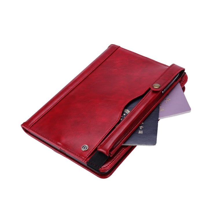 Horizontal Flip Leather Case for iPad mini 4/3/2/1,  with Double Card Slots & Pen Slots & Holder & Wallet & Photo Frame