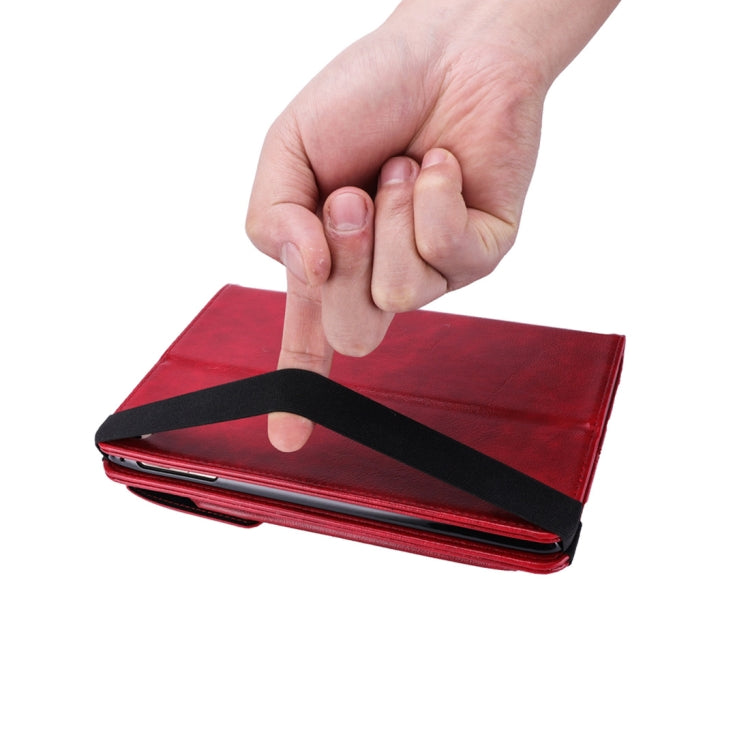 Horizontal Flip Leather Case for iPad mini 4/3/2/1,  with Double Card Slots & Pen Slots & Holder & Wallet & Photo Frame