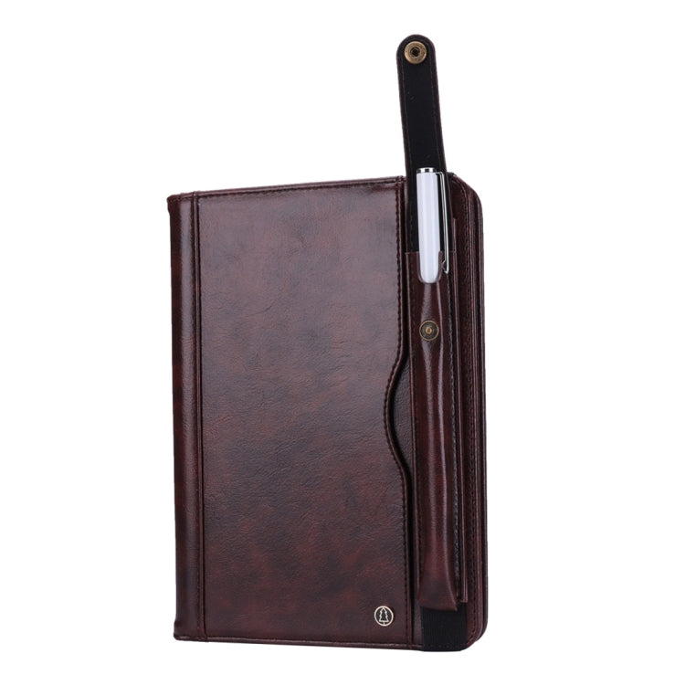 Horizontal Flip Leather Case for iPad mini 4/3/2/1,  with Double Card Slots & Pen Slots & Holder & Wallet & Photo Frame
