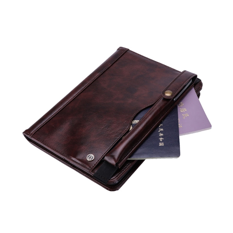 Horizontal Flip Leather Case for iPad mini 4/3/2/1,  with Double Card Slots & Pen Slots & Holder & Wallet & Photo Frame