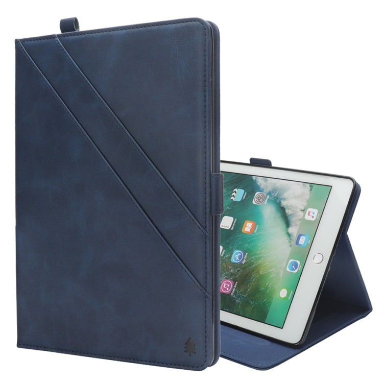 Horizontal Flip Double Holder Leather Case for iPad mini 4 & 3 & 2 & 1, with Card Slots & Photo Frame & Pen Slot
