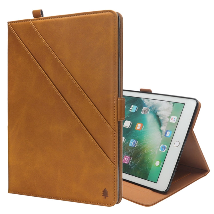 Horizontal Flip Double Holder Leather Case for iPad mini 4 & 3 & 2 & 1, with Card Slots & Photo Frame & Pen Slot