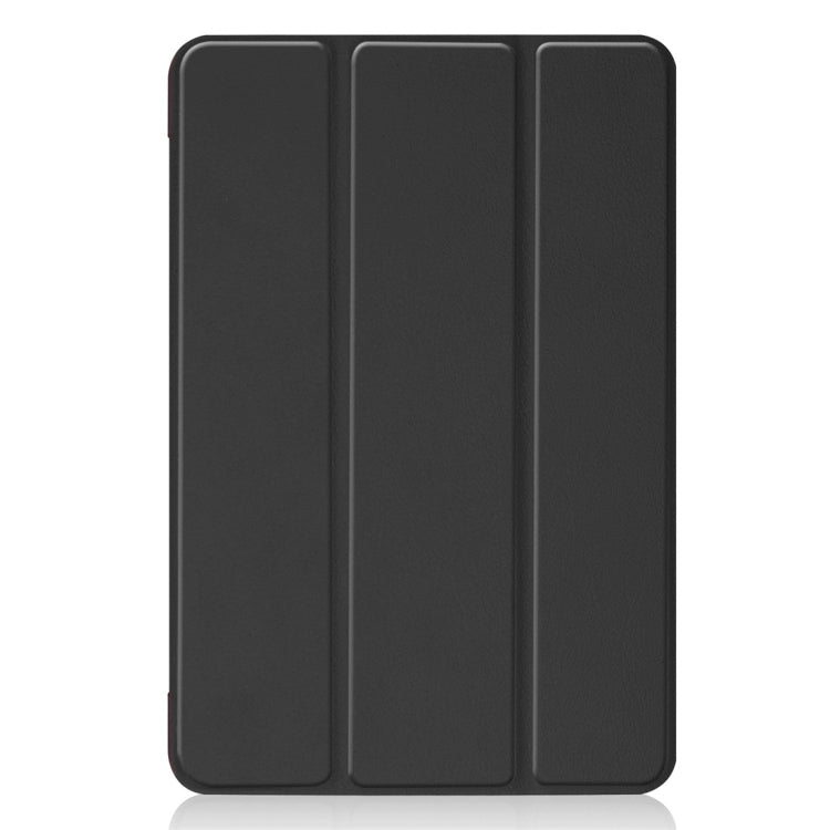 Custer Texture Horizontal Flip Smart PU Leather Case for iPad Mini 4 / Mini 5, with Sleep / Wake-up Function & Three-folding Holder