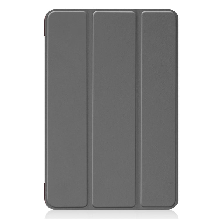 Custer Texture Horizontal Flip Smart PU Leather Case for iPad Mini 4 / Mini 5, with Sleep / Wake-up Function & Three-folding Holder