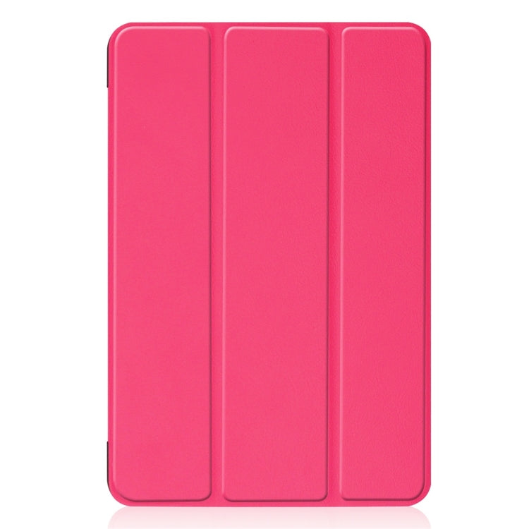 Custer Texture Horizontal Flip Smart PU Leather Case for iPad Mini 4 / Mini 5, with Sleep / Wake-up Function & Three-folding Holder