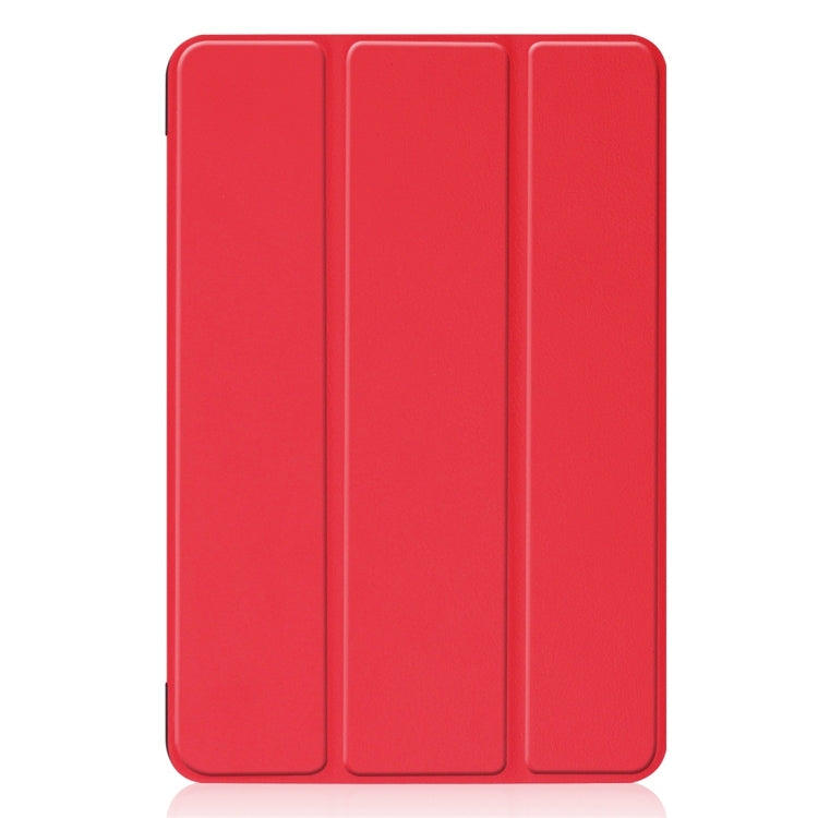 Custer Texture Horizontal Flip Smart PU Leather Case for iPad Mini 4 / Mini 5, with Sleep / Wake-up Function & Three-folding Holder