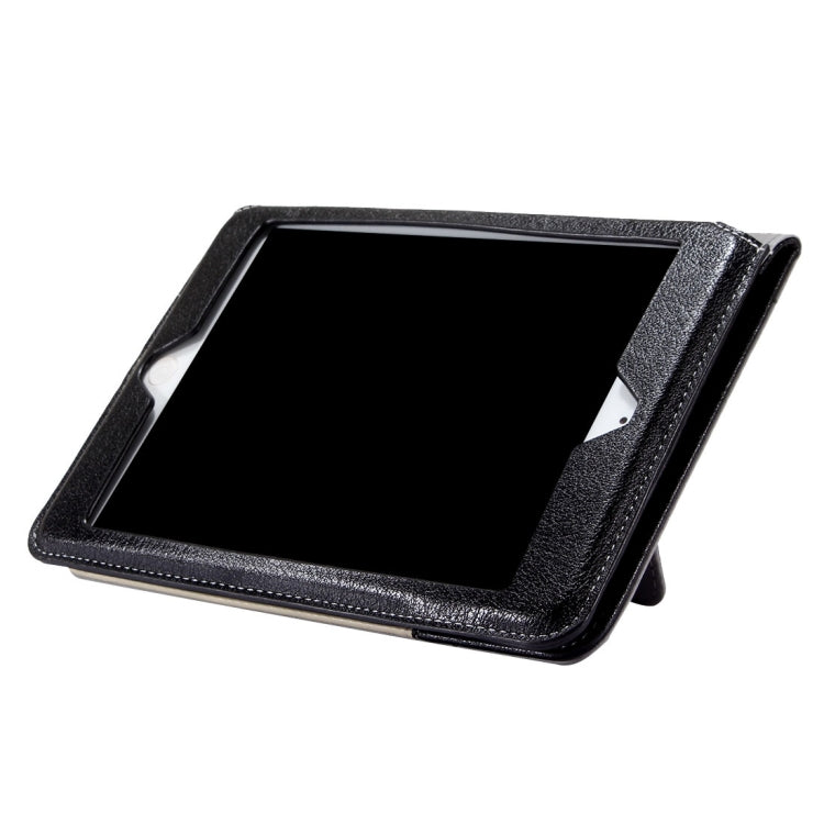 LOUIS for iPad mini 4 / mini 3 / mini 2 / mini Protective Leather Case with Holder & Card Slots & Hand Strap