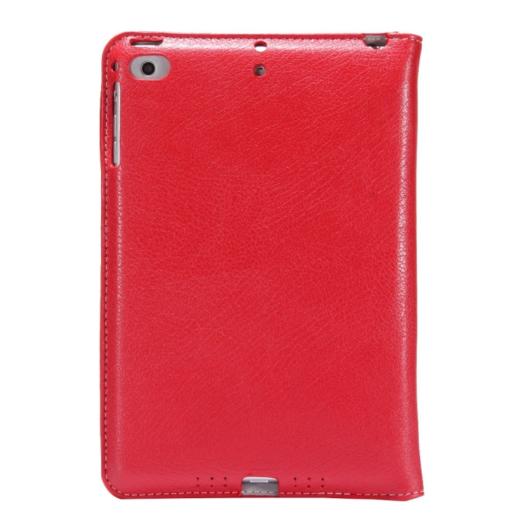 LOUIS for iPad mini 4 / mini 3 / mini 2 / mini Protective Leather Case with Holder & Card Slots & Hand Strap