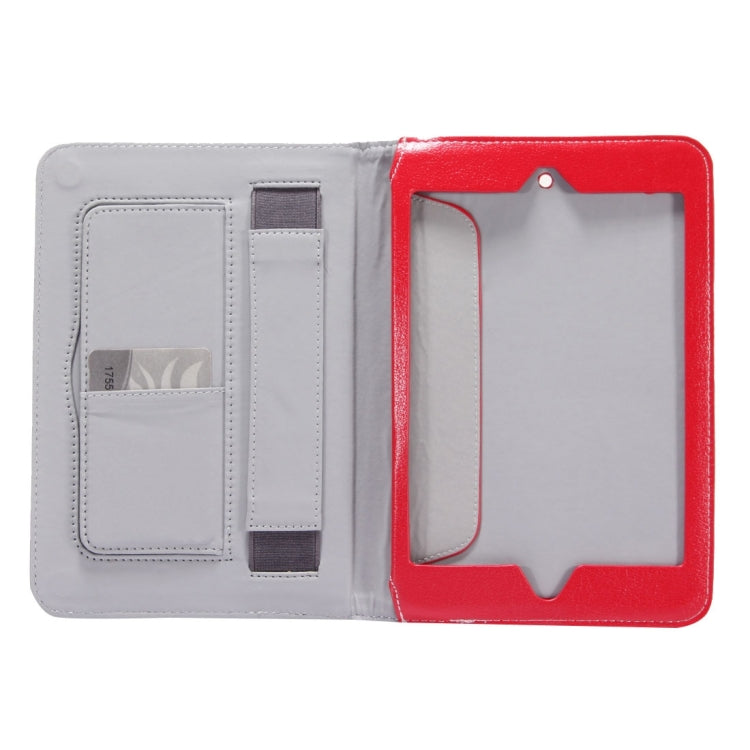 LOUIS for iPad mini 4 / mini 3 / mini 2 / mini Protective Leather Case with Holder & Card Slots & Hand Strap