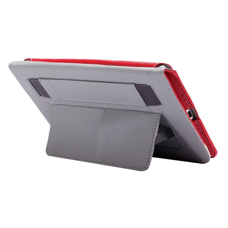 LOUIS for iPad mini 4 / mini 3 / mini 2 / mini Protective Leather Case with Holder & Card Slots & Hand Strap