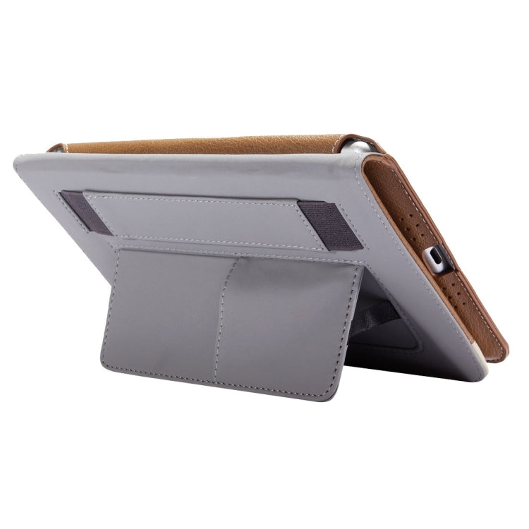 LOUIS for iPad mini 4 / mini 3 / mini 2 / mini Protective Leather Case with Holder & Card Slots & Hand Strap