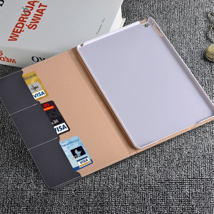 For iPad mini 4 Rabbit Pattern Diamond Encrusted Leather Case with Holder & Card Slots