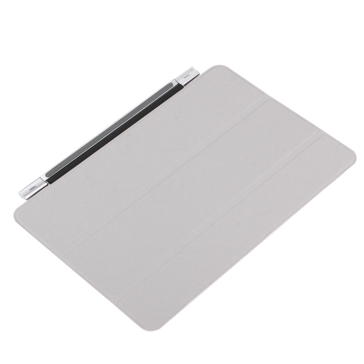 For iPad mini 4 Single Side Polyurethane Smart Cover with 3-Folding Holder