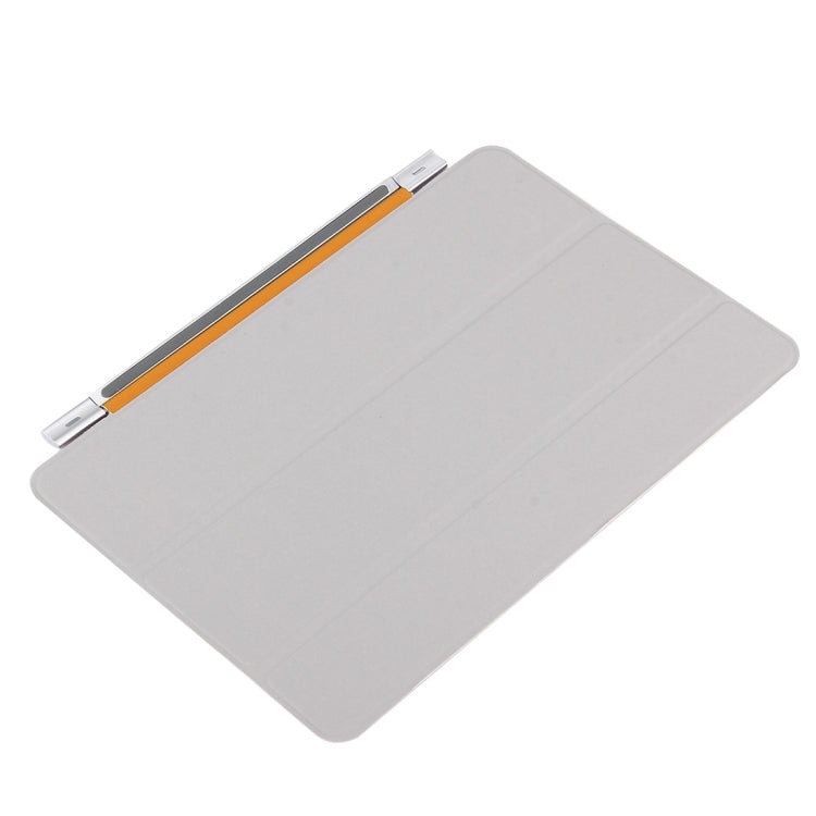 For iPad mini 4 Single Side Polyurethane Smart Cover with 3-Folding Holder