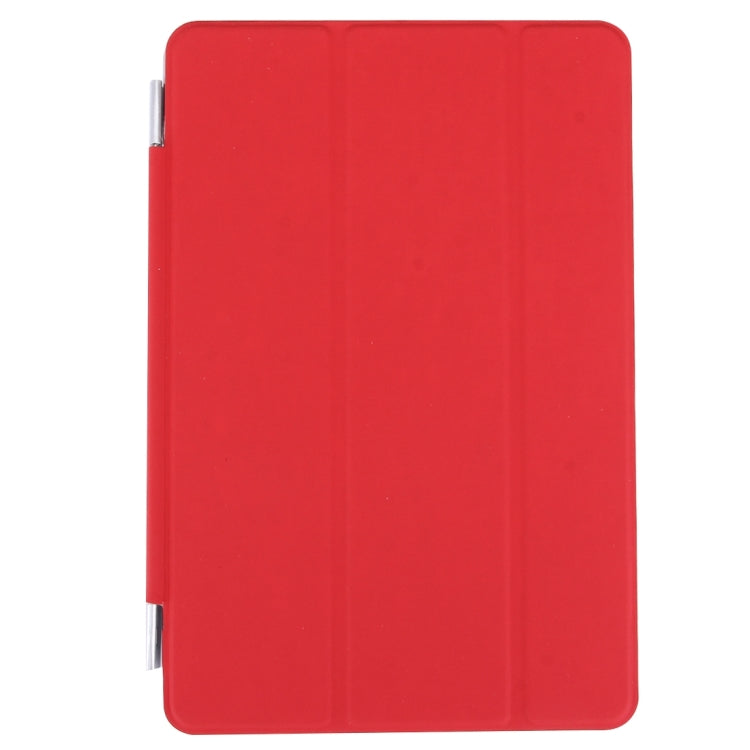 For iPad mini 4 Single Side Polyurethane Smart Cover with 3-Folding Holder