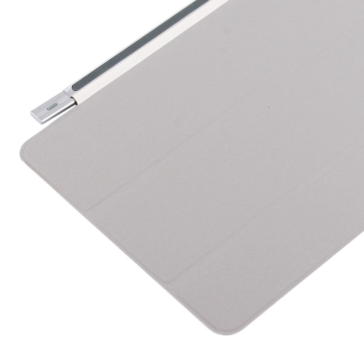 For iPad mini 4 Single Side Polyurethane Smart Cover with 3-Folding Holder