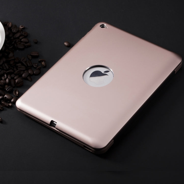 F04 for iPad mini 4 Portable Foldable Aluminium Alloy Wireless Bluetooth Backlight Keyboard