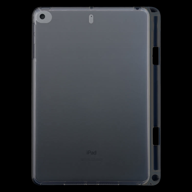 For iPad Mini (2019) / 4 / 3 / 2 / 1 3mm Shockproof Transparent Protective Case with Pen Slot