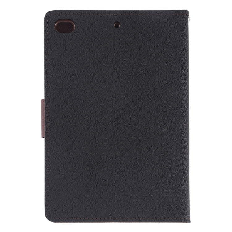 GOOSPERY FANCY DIARY Horizontal Flip Leather Case for iPad Mini (2019), with Holder & Card Slots & Wallet