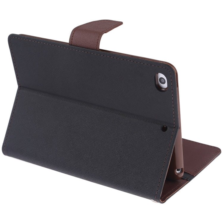 GOOSPERY FANCY DIARY Horizontal Flip Leather Case for iPad Mini (2019), with Holder & Card Slots & Wallet