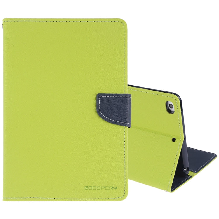 GOOSPERY FANCY DIARY Horizontal Flip Leather Case for iPad Mini (2019), with Holder & Card Slots & Wallet