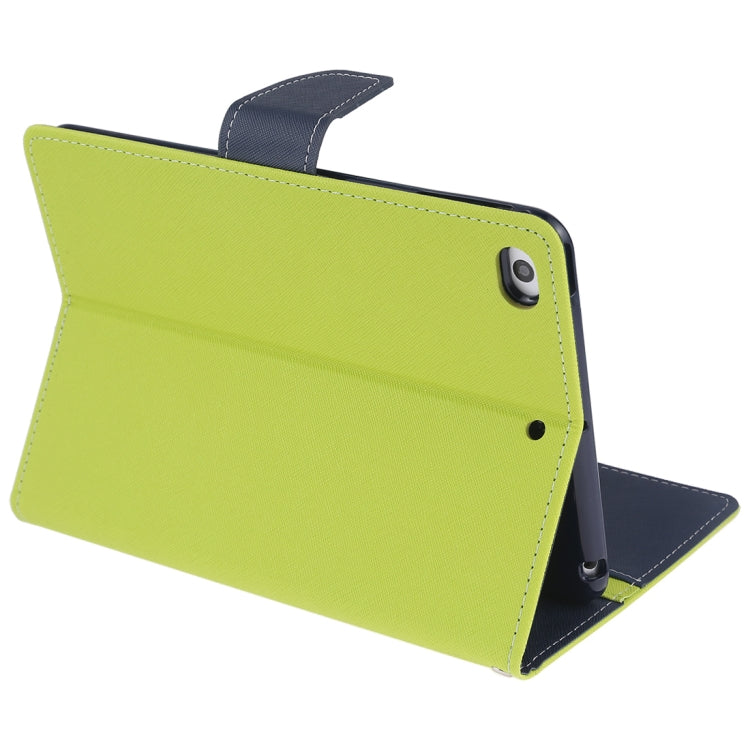GOOSPERY FANCY DIARY Horizontal Flip Leather Case for iPad Mini (2019), with Holder & Card Slots & Wallet