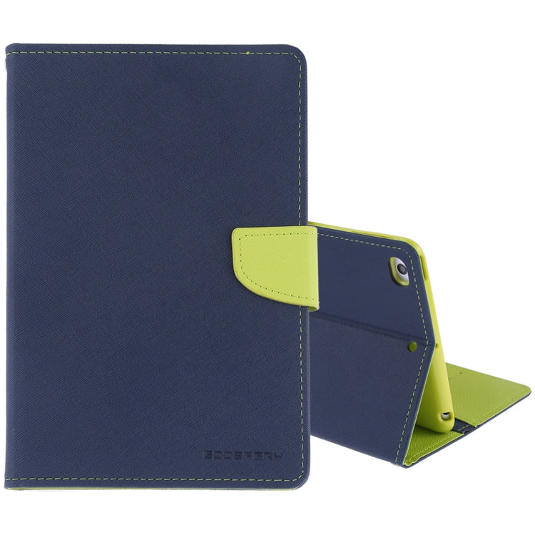 GOOSPERY FANCY DIARY Horizontal Flip Leather Case for iPad Mini (2019), with Holder & Card Slots & Wallet