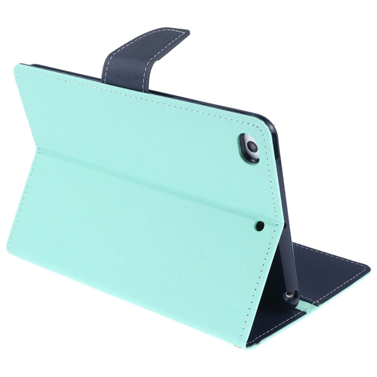 GOOSPERY FANCY DIARY Horizontal Flip Leather Case for iPad Mini (2019), with Holder & Card Slots & Wallet