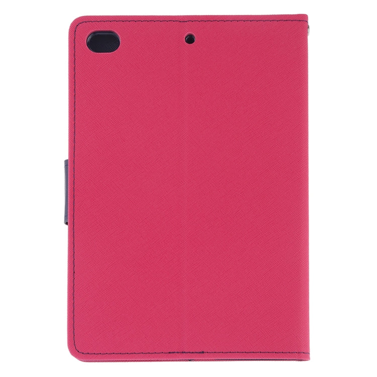 GOOSPERY FANCY DIARY Horizontal Flip Leather Case for iPad Mini (2019), with Holder & Card Slots & Wallet