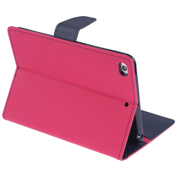 GOOSPERY FANCY DIARY Horizontal Flip Leather Case for iPad Mini (2019), with Holder & Card Slots & Wallet