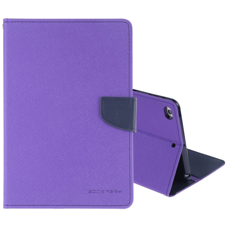 GOOSPERY FANCY DIARY Horizontal Flip Leather Case for iPad Mini (2019), with Holder & Card Slots & Wallet