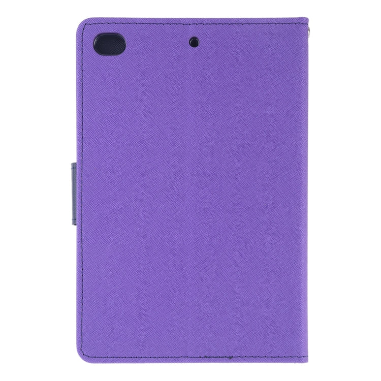 GOOSPERY FANCY DIARY Horizontal Flip Leather Case for iPad Mini (2019), with Holder & Card Slots & Wallet