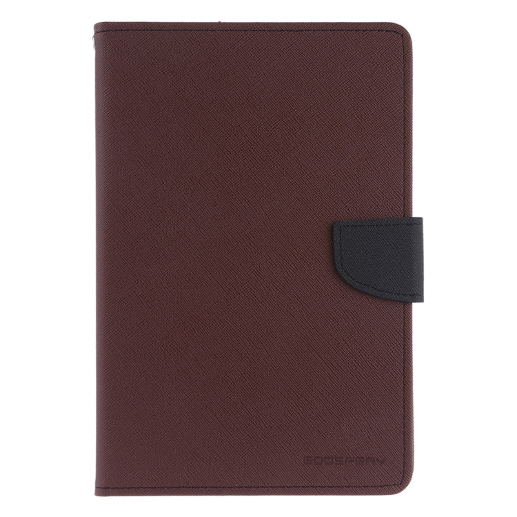 GOOSPERY FANCY DIARY Horizontal Flip Leather Case for iPad Mini (2019), with Holder & Card Slots & Wallet