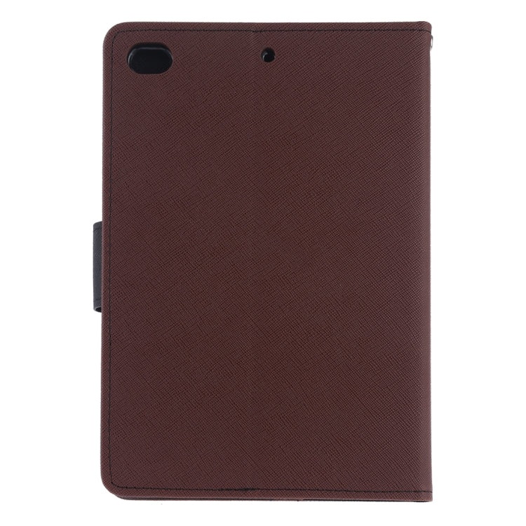GOOSPERY FANCY DIARY Horizontal Flip Leather Case for iPad Mini (2019), with Holder & Card Slots & Wallet