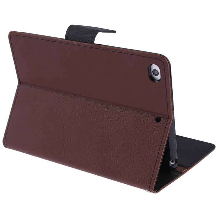 GOOSPERY FANCY DIARY Horizontal Flip Leather Case for iPad Mini (2019), with Holder & Card Slots & Wallet