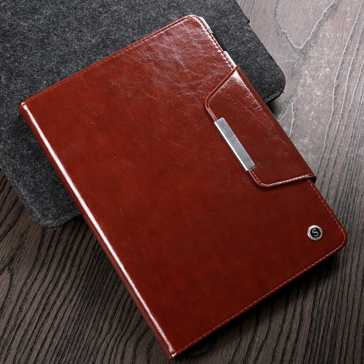 7.9 inch Crazy Horse Texture Horizontal Flip Protective Cover for iPad mini 4 / 3 / 2 / 1 with Holder & Card Slot & Sleep / Wake-up (Brown)