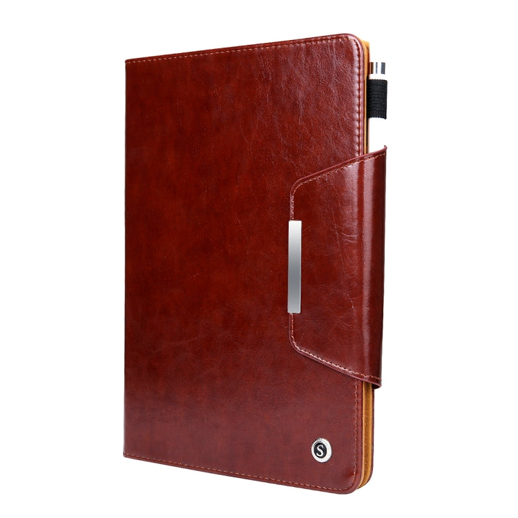 7.9 inch Crazy Horse Texture Horizontal Flip Protective Cover for iPad mini 4 / 3 / 2 / 1 with Holder & Card Slot & Sleep / Wake-up (Brown)