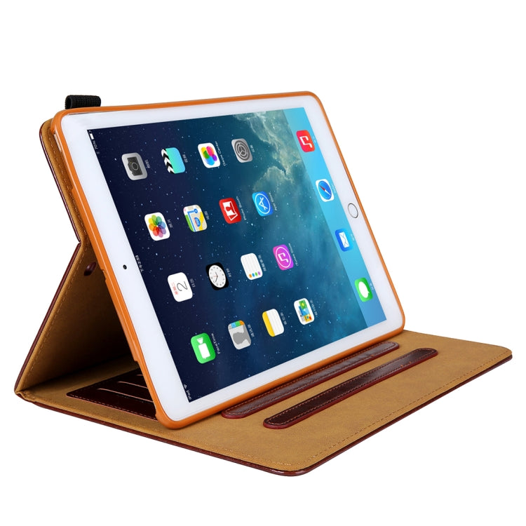 7.9 inch Crazy Horse Texture Horizontal Flip Protective Cover for iPad mini 4 / 3 / 2 / 1 with Holder & Card Slot & Sleep / Wake-up (Brown)