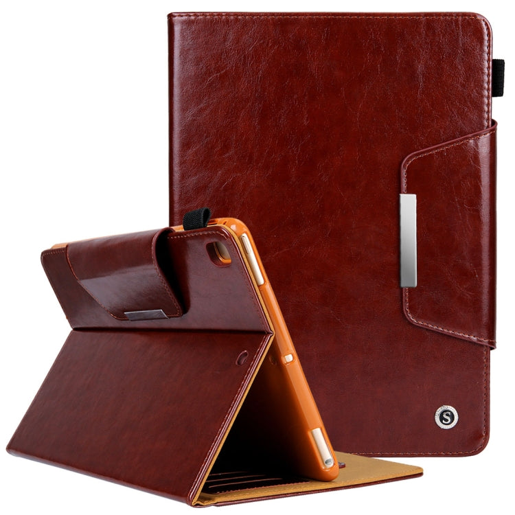 7.9 inch Crazy Horse Texture Horizontal Flip Protective Cover for iPad mini 4 / 3 / 2 / 1 with Holder & Card Slot & Sleep / Wake-up (Brown)