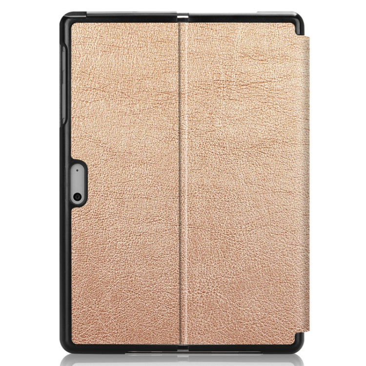 Custer Texture Laptop Bag Leather Case for Microsoft Surface Go