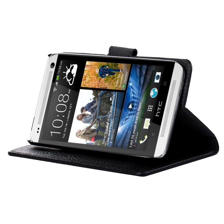 For HTC Desire 530 Horizontal Flip Leather Case with Holder & Card Slots & Wallet