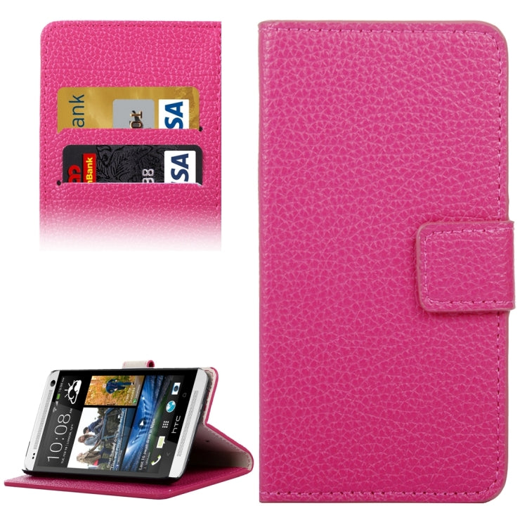 For HTC Desire 530 Horizontal Flip Leather Case with Holder & Card Slots & Wallet