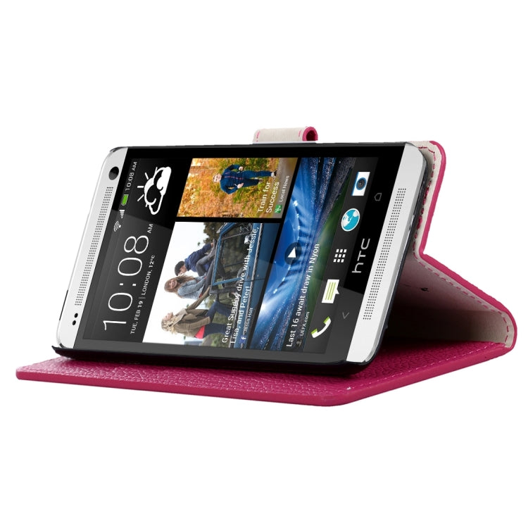 For HTC Desire 530 Horizontal Flip Leather Case with Holder & Card Slots & Wallet